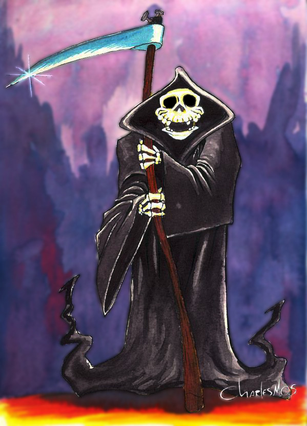 Dona Morte - Econline sob papel vergê - Tam. A4