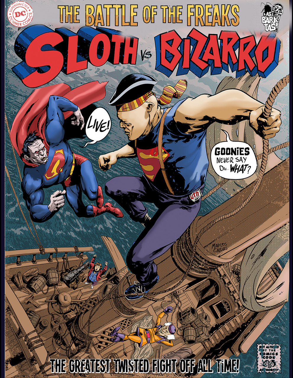 Estampa slothvsbizarro- As Baratas